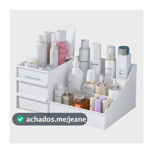Organizador De Maquiagens Perfumes Cosméticos Grande Lindo