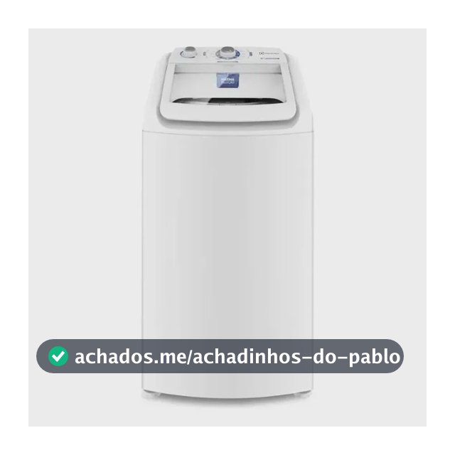 Lavadora De Roupas Electrolux 9kg 10 Programas De Lavagem B 110v Branco
