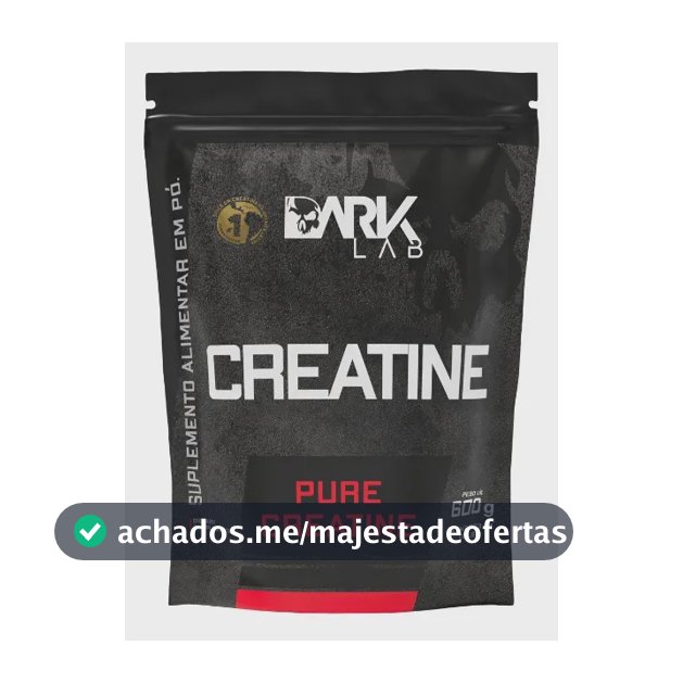 Creatina Dark Lab Premium Pure em pó Sem sabor x 600g