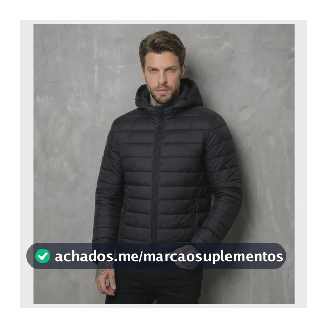 Jaqueta Puffer De Frio  Blusa Impermeável Inverno Intenso