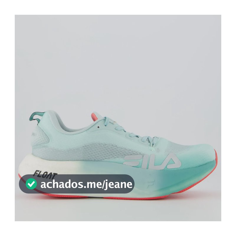 Tenis Fila Float Maxxi 2 Pro Verde E Vermelho Azul - 42 Br