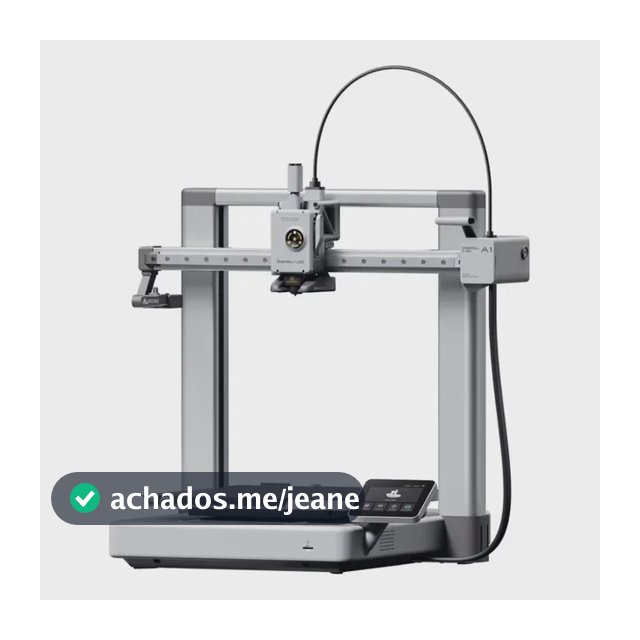 Impressora 3d Fdm Aberta A1 Bambu Lab Cor Branco 127/220v