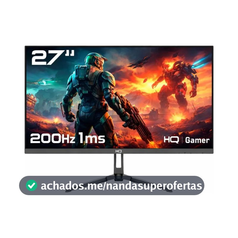 Monitor Gamer Hq Ultra 27 Ips 1ms 200hz Hq27ip200 Hdmi/dp
