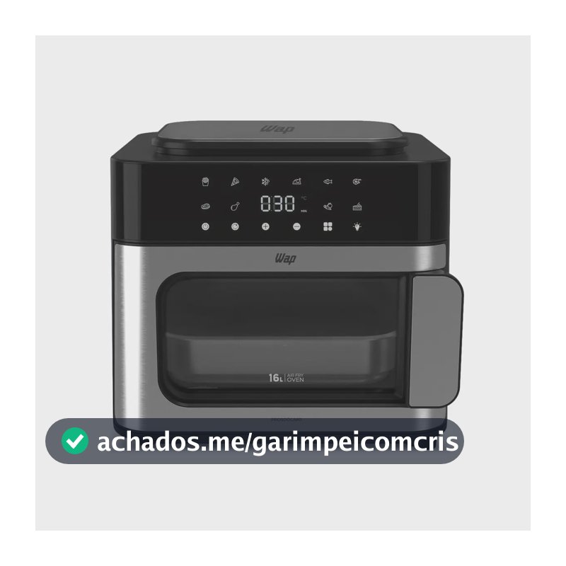 Air fryer Oven 16L Wap Multi-Comb Digital WAFC16 Painel Touch 220V