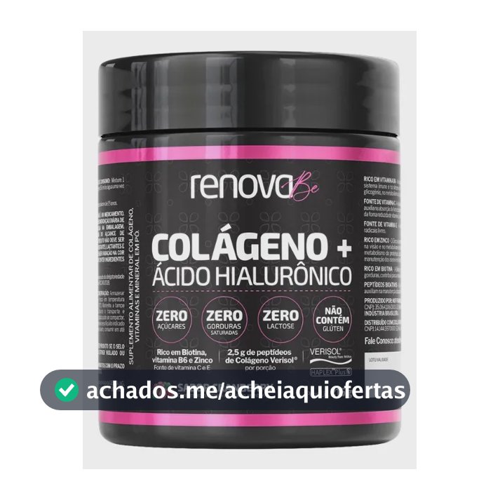 Colágeno Renova Be com Verisol e Ácido Hialurônico (Cranberry)