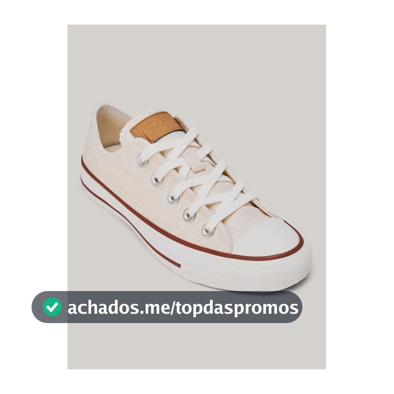 Tênis Converse Sem Gênero Taylor Curto Nude Bege/gengibre/amendoa Liso 33 Br