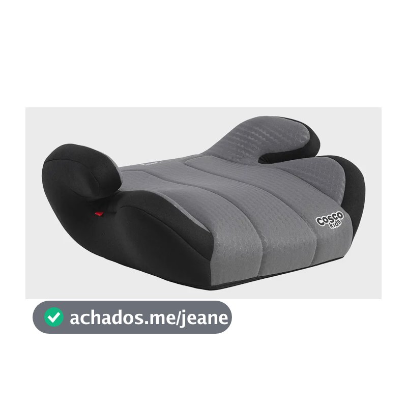 Booster Cosco Kids, Teen, até 36kg, Cinza