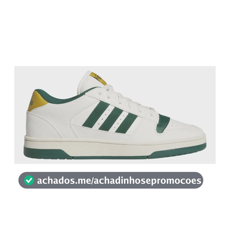 Tênis Masculino Break Start adidas Branco Liso 43 Br