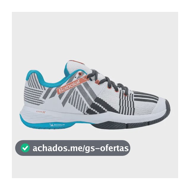 Tênis Babolat Sensa Branco E Azul Feminino