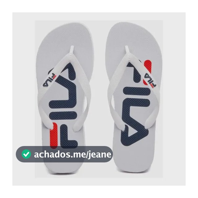 Chinelo Feminino Fila Confortável Casual Original