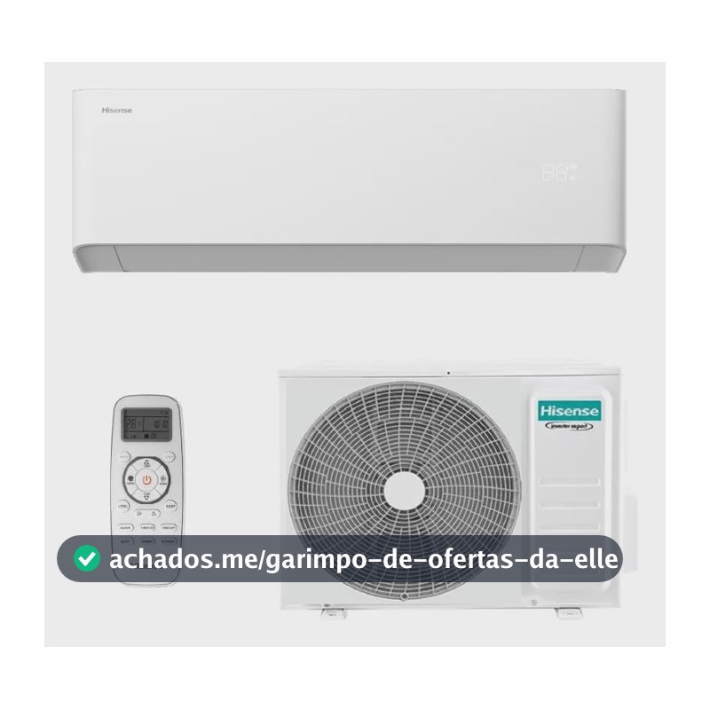 Ar Condicionado Hisense Hi-efficiency Inverter 18k Frio 220v Branco 220v