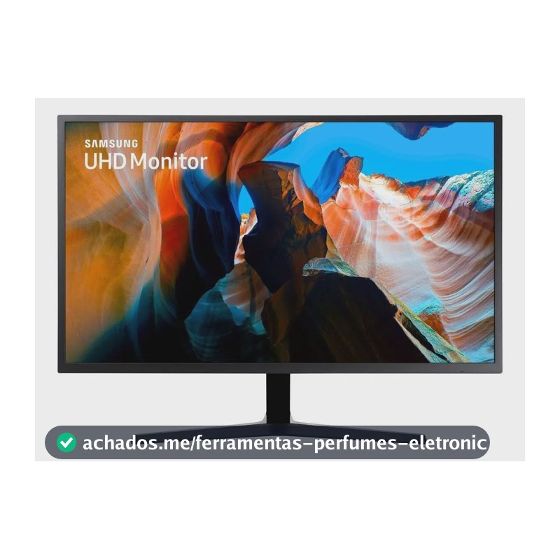 Monitor Samsung UJ59 32" UHD Tela Plana Painel VA 60Hz 4ms HDMI FreeSync Game Mode LU32J590UQLMZD