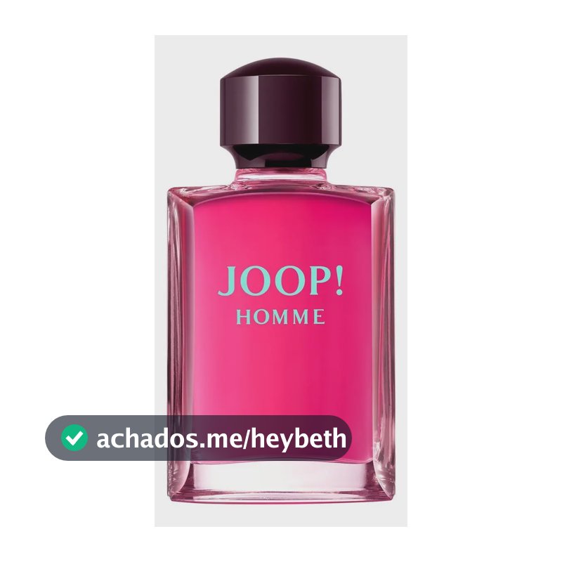 Perfume Masculino Homme Eau De Toilette Joop! EDT 75 mL