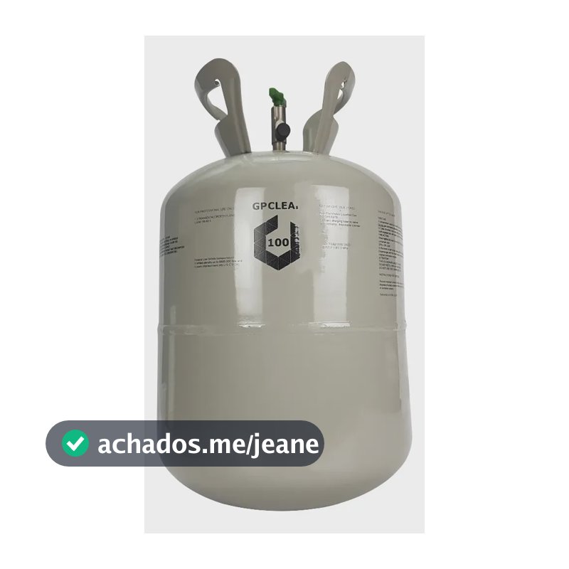 Gás Gp Clear 100 Dac Para Limpeza De Ar Condicionado 13 Kg