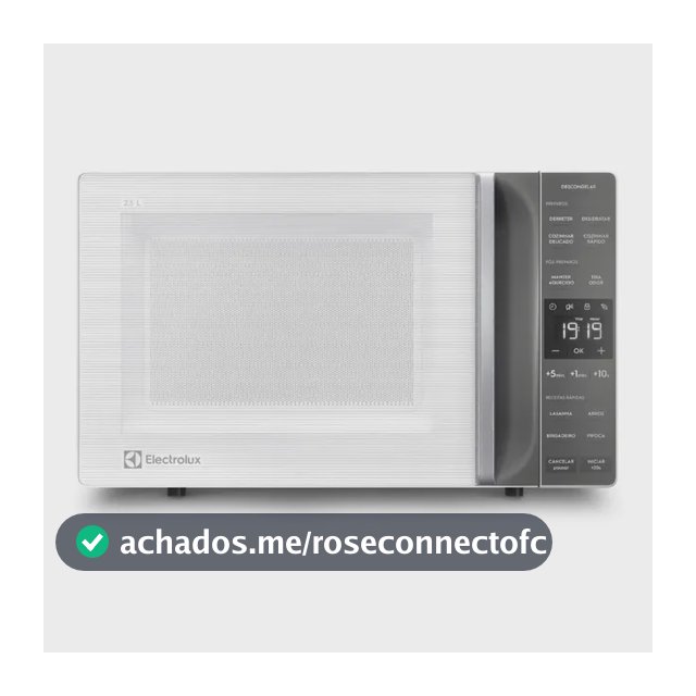 Micro-ondas Electrolux Branco 23L Efficient ME23B