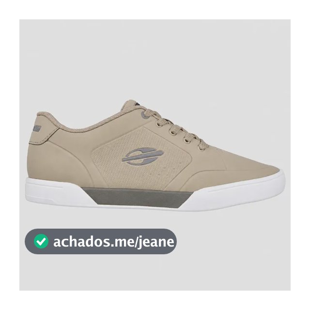 Tênis Masculino Urban Scape Mormaii Confortável Original Marrom/cinza/branco Lisa 41