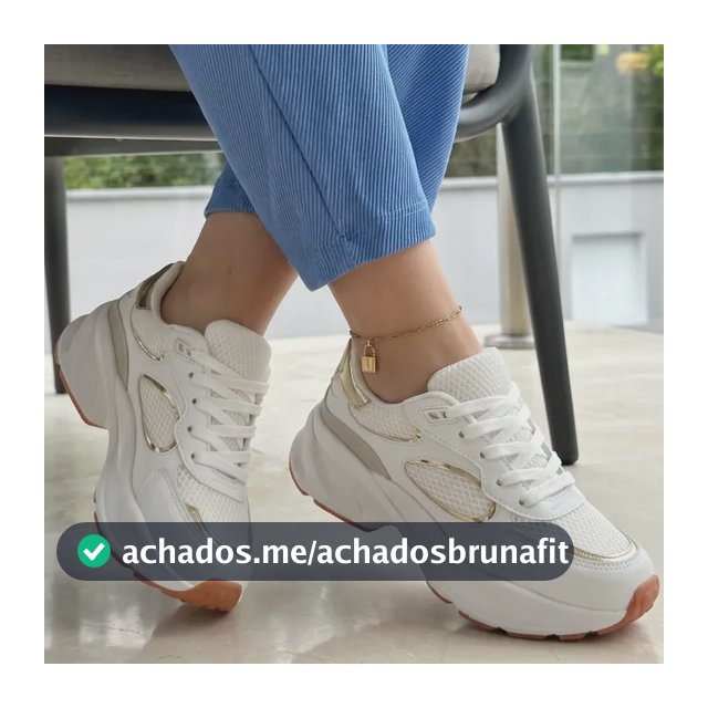 Tênis Feminino Casual Chunky Dia A Dia Caminhada Lindo