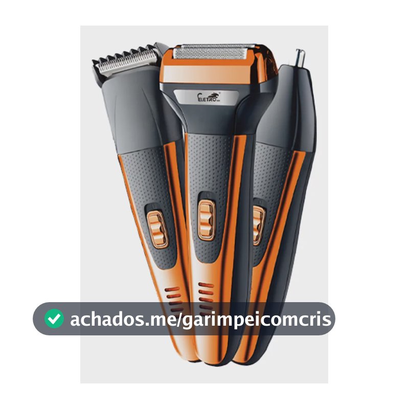 Maquina Barbear,aparelho De Barbear Eletrico Multifuncio Laranja 5v