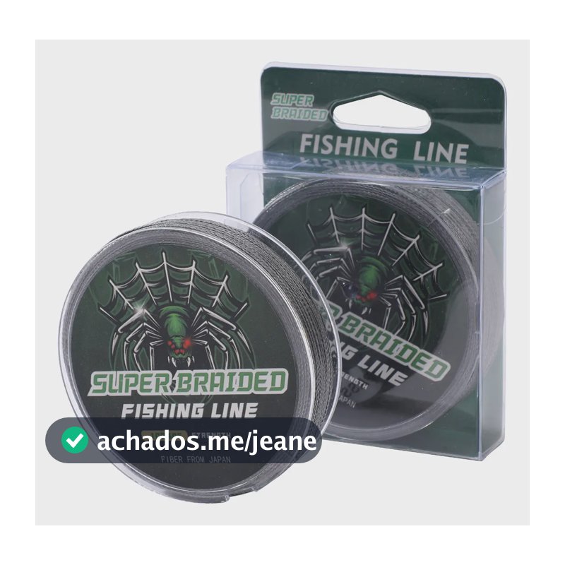 Linha De Pesca Multifilamento 100m Pe 4 Fios Supertração Cinza-0.23mm-11kg-2.0