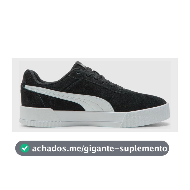 Tênis Feminino Carina Bdp Puma Preto Lisa 39 Br