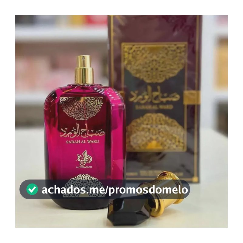 Perfume Feminino Sabah Al Ward Eau de Parfum 100ml Al Wataniah