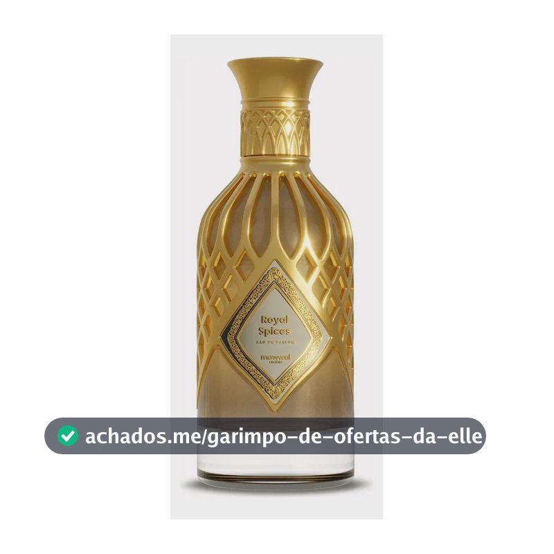 Perfume Árabe Mawwal Royal Spices 100ml Edp Unissex