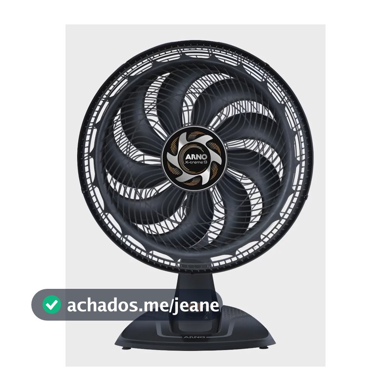 Ventilador de Mesa Arno X-treme 40cm com Função Turbo