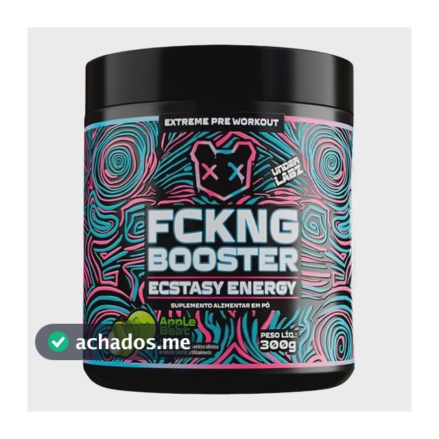 Pré Treino Fckng Booster Under Labz Cafeína Inositol 300g