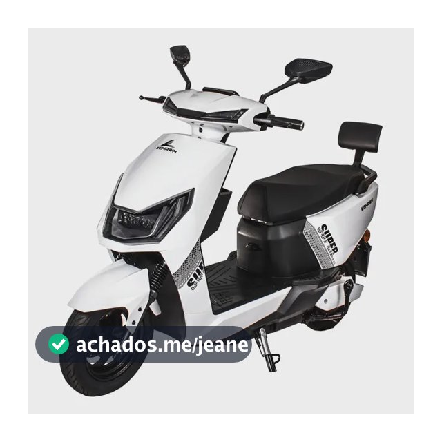 Bicicleta Elétrica Wehawk Super 1000w 60v Branca Wx-05