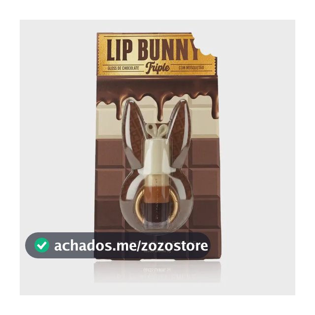 Gloss Labial Lip Bunny Triple - Fran By Franciny Ehlke Marrom