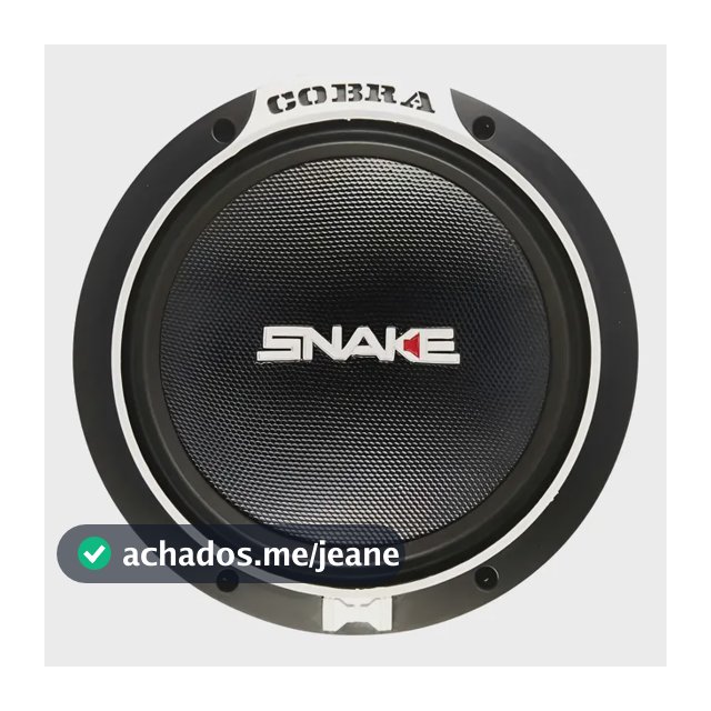 Alto Falante Subwoofer Snake Cobra  12 Polegadas 500 Rms