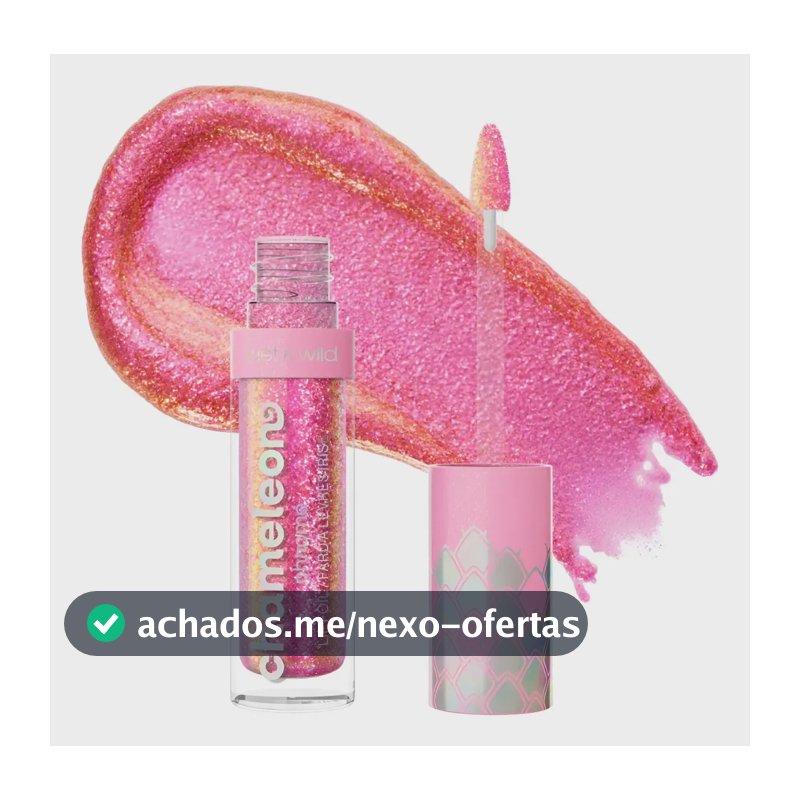 Batom Líquido Longa Duração Brilho Wet N Wild Chameleon Cor Halo's Way