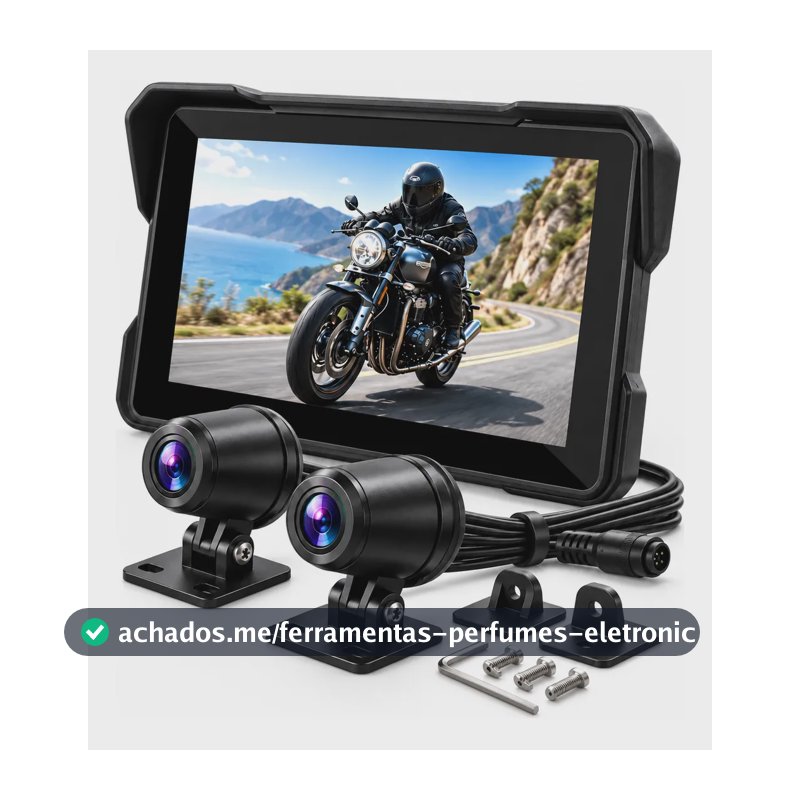 Multimidia Moto Dvr 5  Carplay Android Auto Sem Fio Câmera Preto América Do Sul