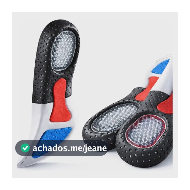 Palmilha Ortopédica Premium Alivio Imediato Anti Impacto
