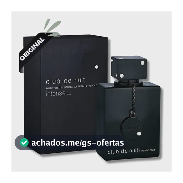 Perfume Club De Nuit Intense Armaf Edt 105ml Com Nf Original