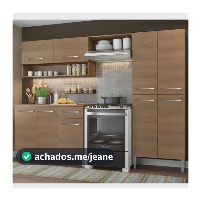 Cozinha Compacta Madesa Emilly Pop Com Armário E Balcão