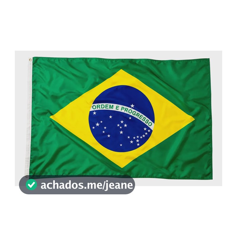 Bandeira Do Brasil Dupla Face Reforçada 3 Tecidos 150x90cm Brasil