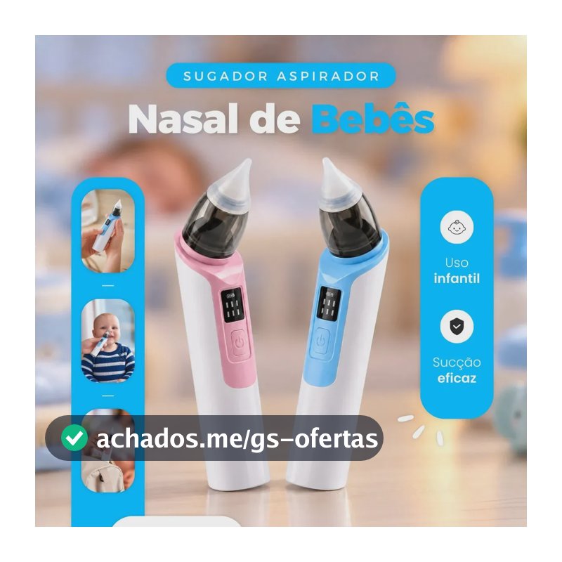 Aspirador Nasal Rosa Elétrico Infantil Bebê Recarregável USB Sugador de Nariz Limpeza Nasal Portátil Removedor de Catarro Secreção Infantil Criança Pro Brindes