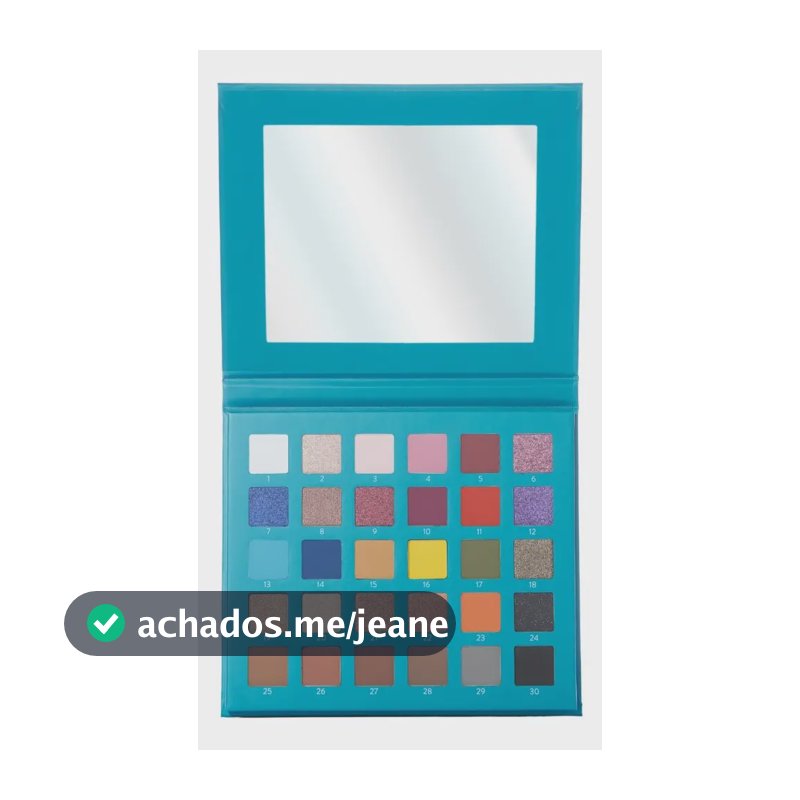 Paleta de Sombras Catharine Hill 30 Cores Fosco/Brilhante