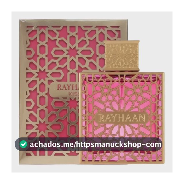 Perfume Arabe Rayhaan Kiss Edp 100 Ml Floral Frutado Gourmet