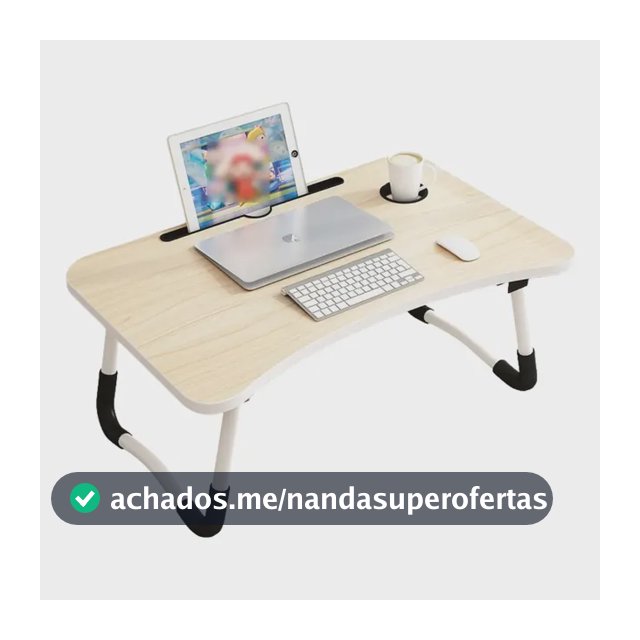 Mesa Portátil Dobrável P Notebook  Home Office Cama Refeição