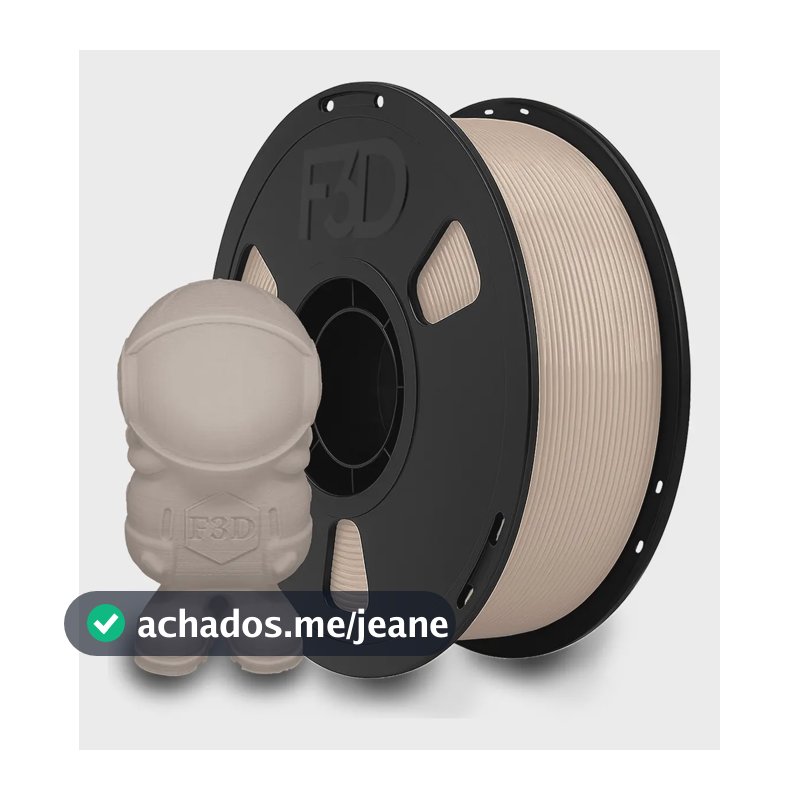 Filamento Pla Premium 1kg Nude High Speed Impressora 3d