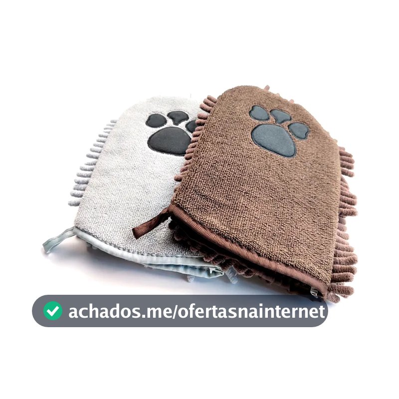 Toalha De Mão Felpuda Secar Pet Cachorro Gato Microfibra