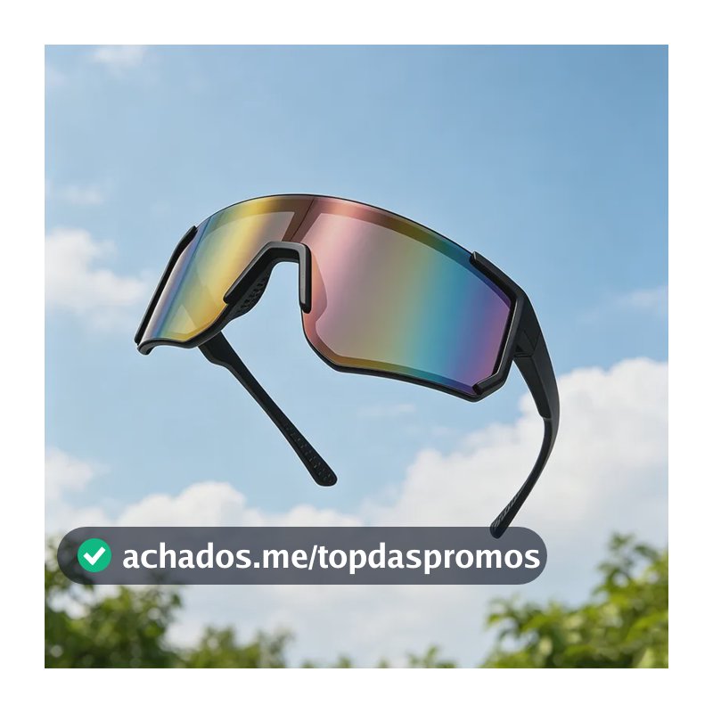 Óculos De Sol Esportivouv400 Espelhado Para Corrida Ciclismo Violeta Preto