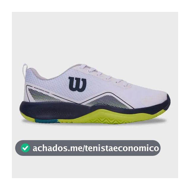Tênis Wilson All Court P/ Jogar Tennis Clay Saibro Original Branco/marinho/verde Liso 40