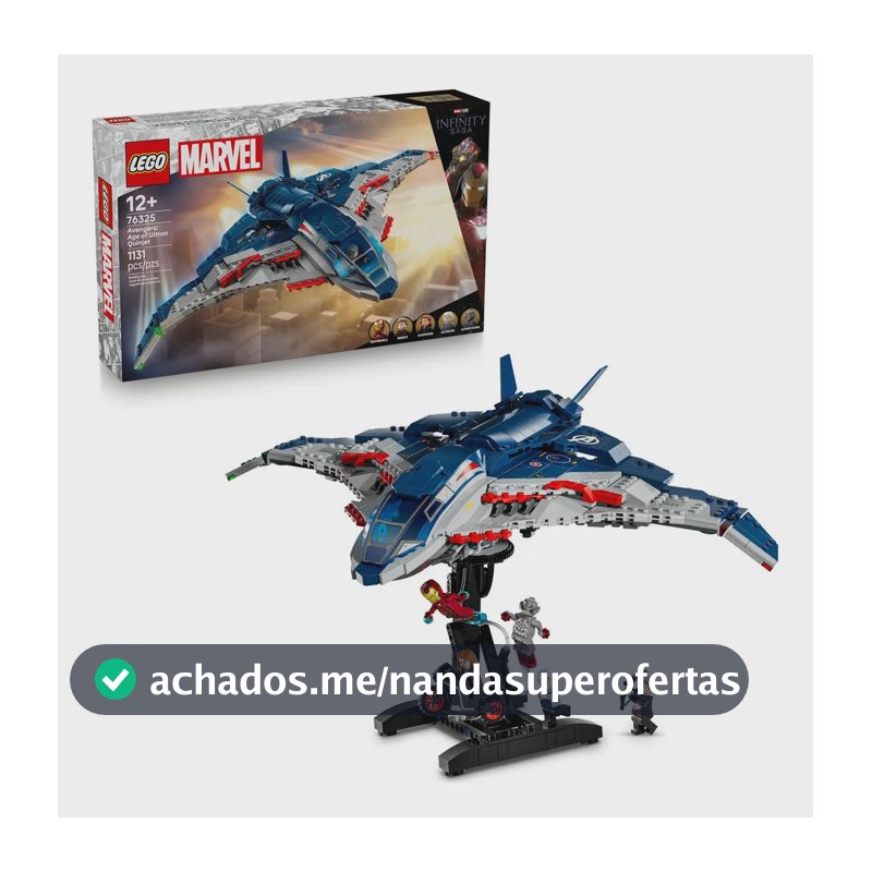 LEGO® | Marvel Avengers Quinjet: A Era de Ultron 76325