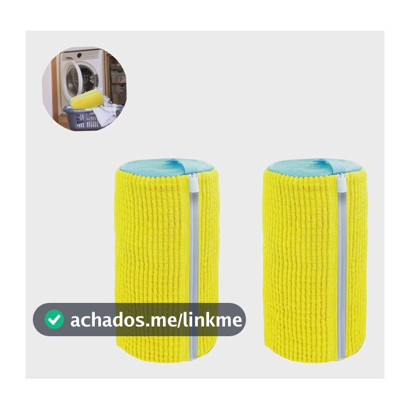 Kit 2 Saco Para Lavar Sapatos Na Máquina De Lavar Prático Kit 2 Aleatoria