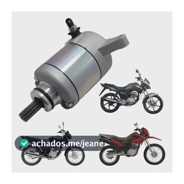 Motor Arranque Partida Titan Fan Cargo Start Nxr Bros Cg 150