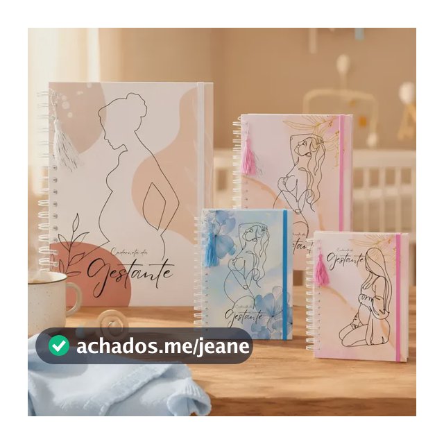 Caderneta Da Gestante Atualizada- Diário Pré-natal + Enxoval