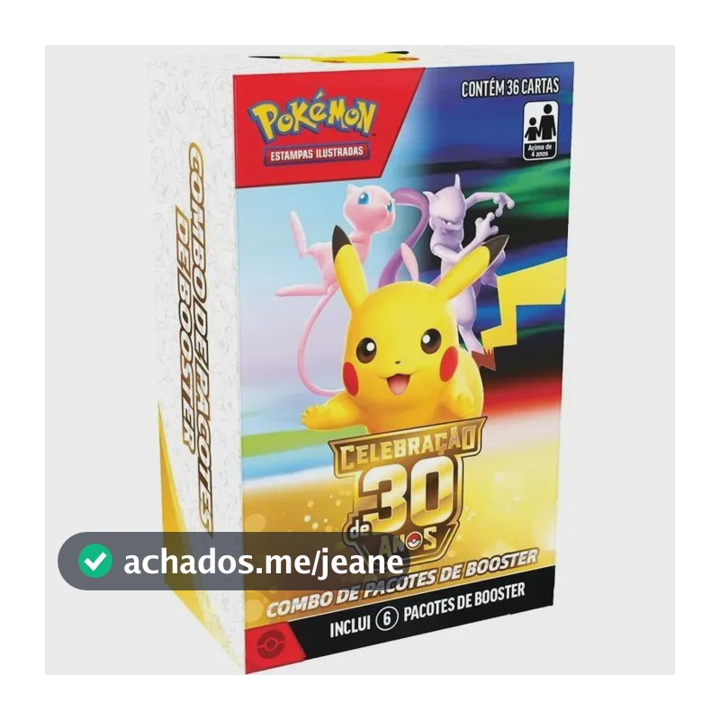 Booster Bundle 30 Anos Pokémon Português